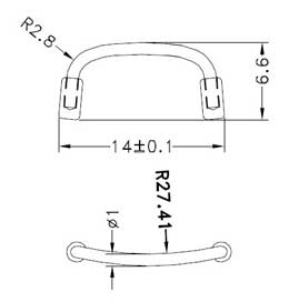 drawing of memory bridge for optical frame