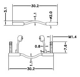 drawing of memory bridge for optical frame