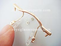 memory bridge for eyeglass manufacturing or repairing