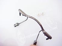 memory bridge for eyeglass manufacturing or repairing